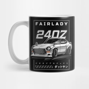 Vintage Car Fairlady 240Z (Pearl White) Mug